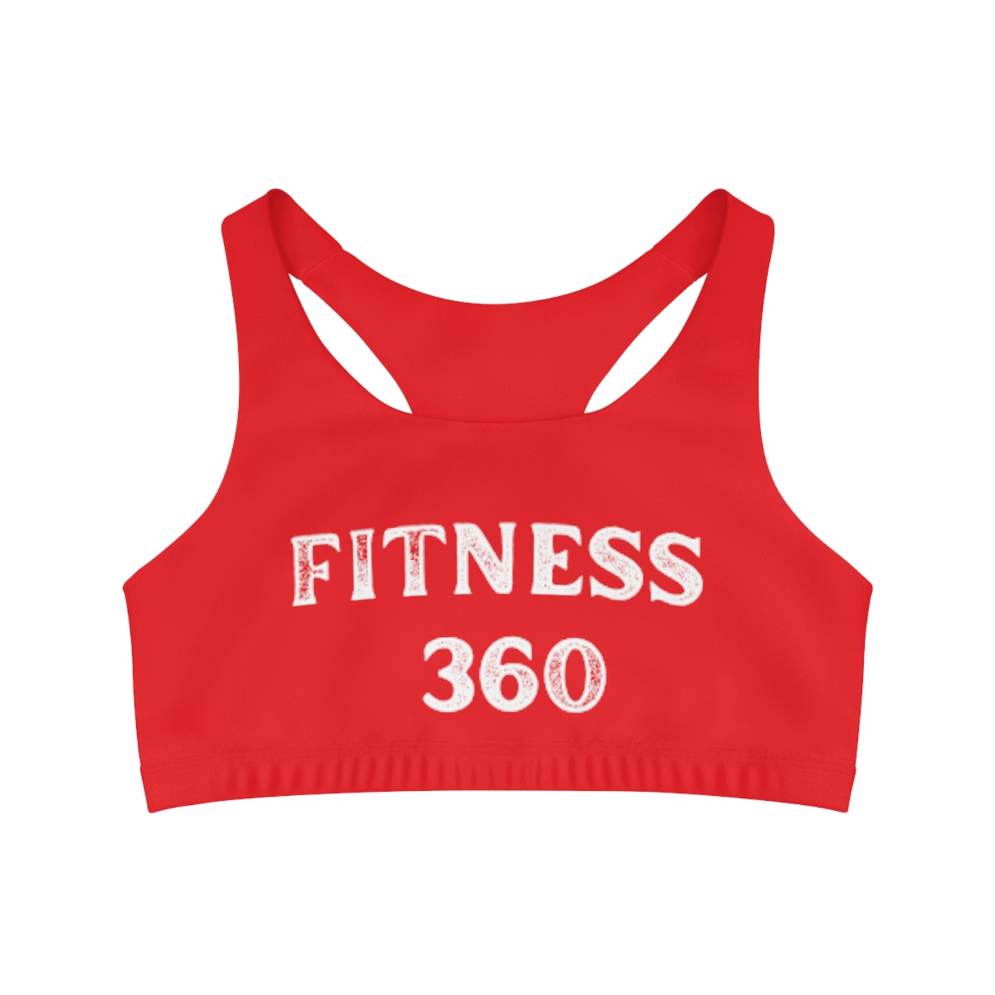 Fitness 360 Seamless Sports Bra Red