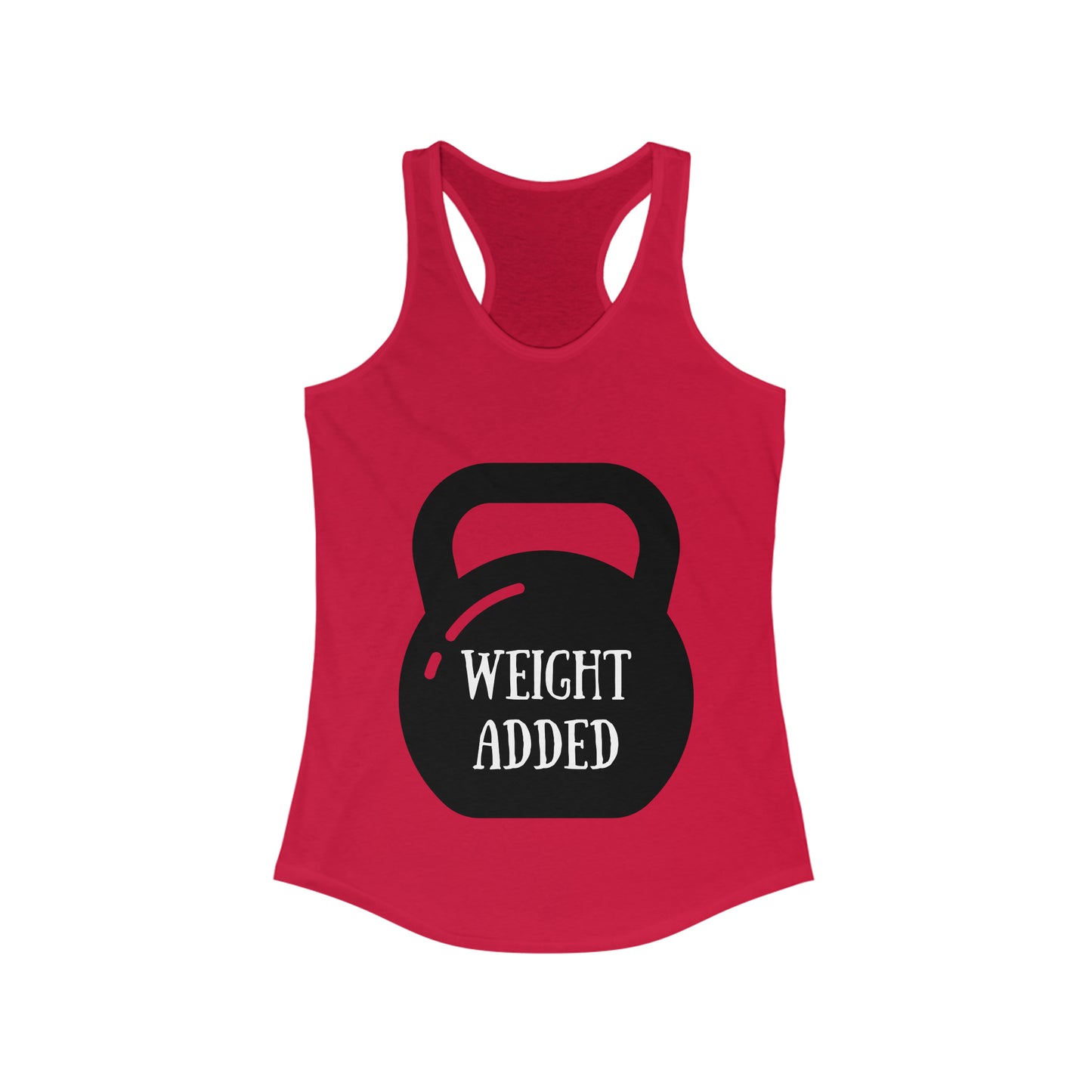 Pregnancy Kettle Bell Tank Weight Added