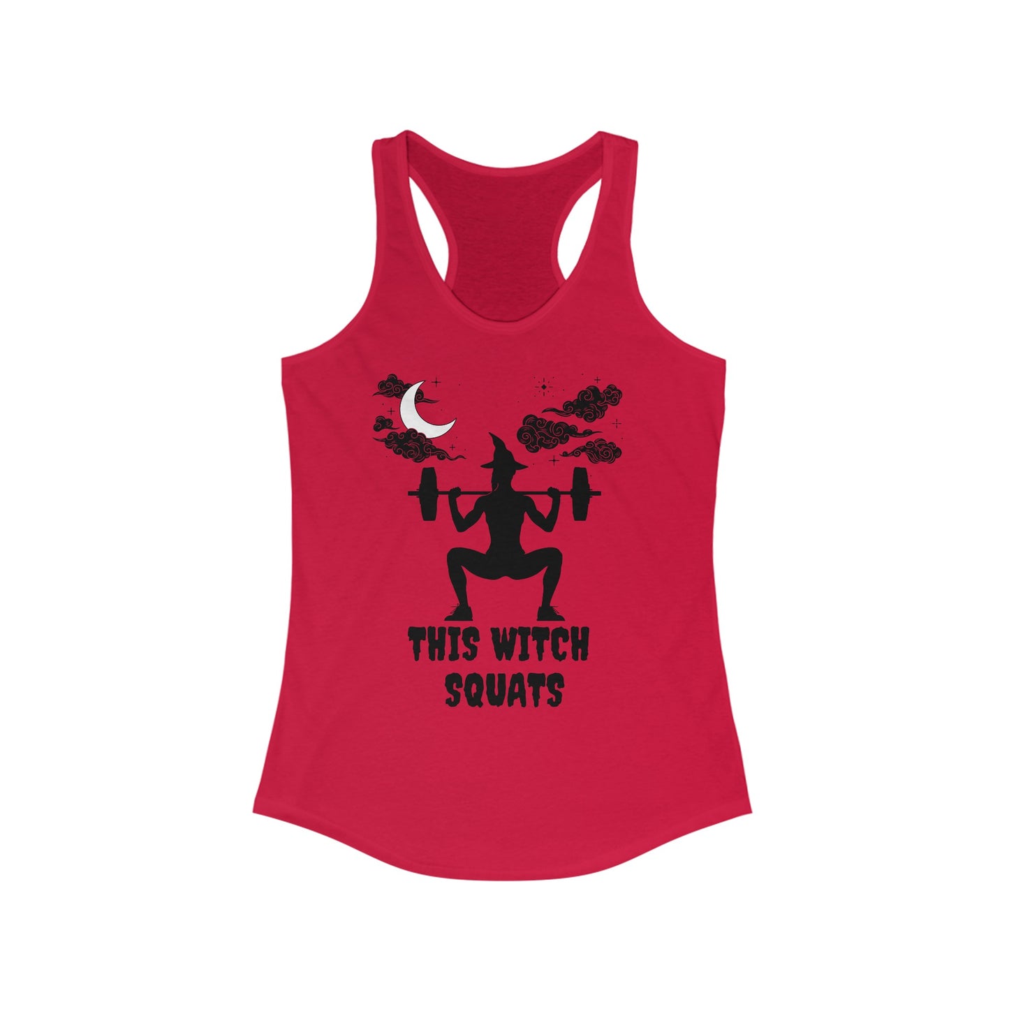 This Witch Squats Racerback Tank