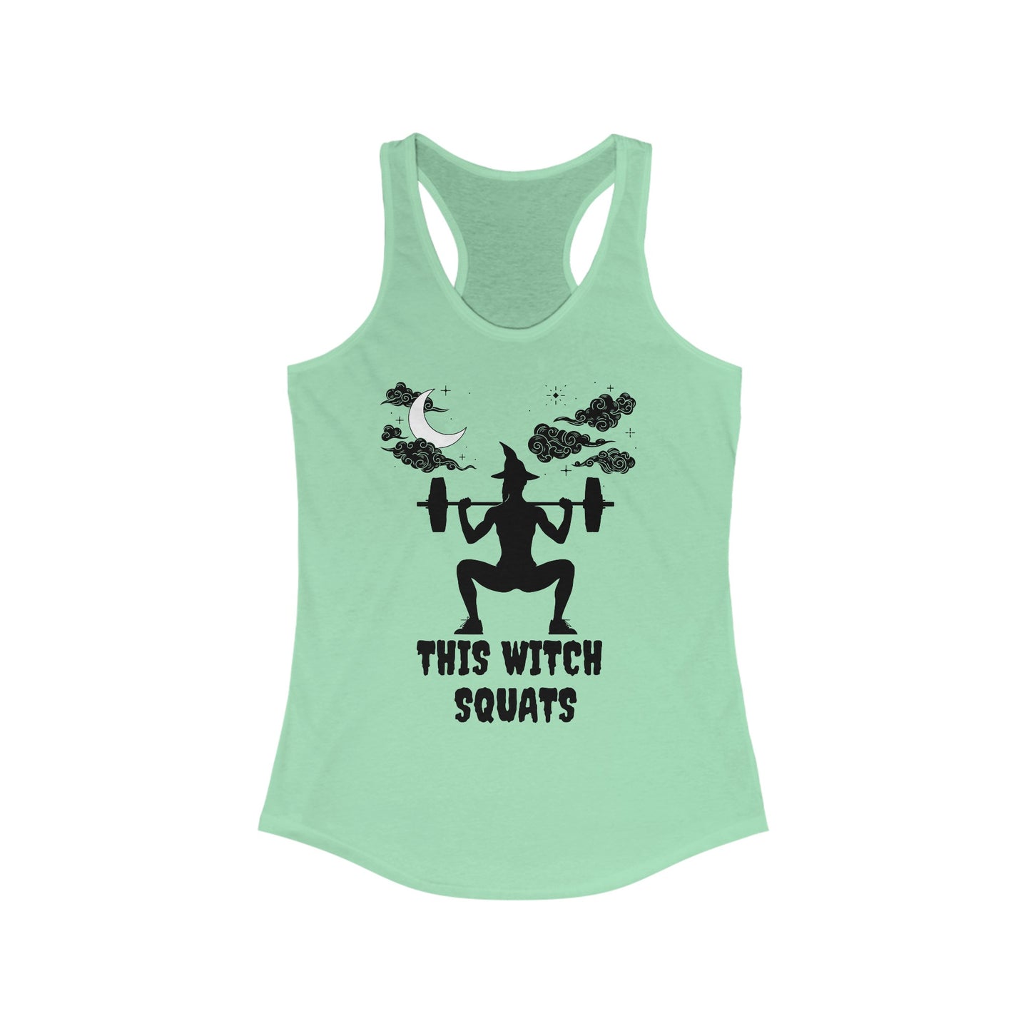 This Witch Squats Racerback Tank