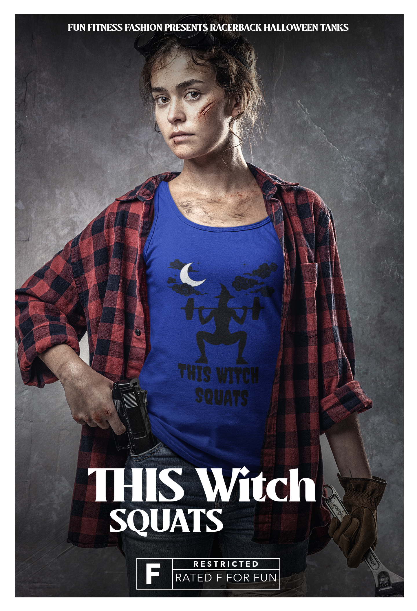 This Witch Squats Racerback Tank