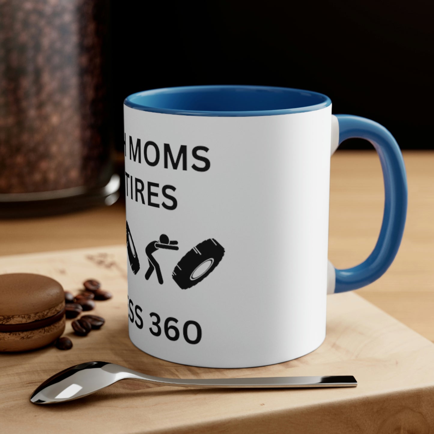 Fitness 360 Tough Moms Est Coffee Mug, 11oz